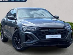 Grey Used 2024 Audi Q8 e-tron Black Edition SUV | £50,999