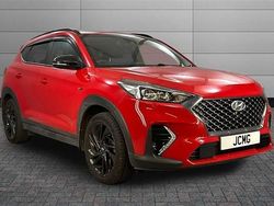 Red Used 2020 Hyundai Tucson N Line SUV | £17,150 (Fair price)