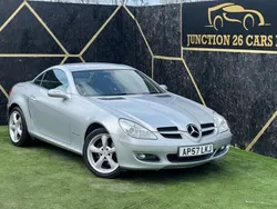 Silver Used 2007 Mercedes SLK200 Cabriolet | £3,995 (Good price)