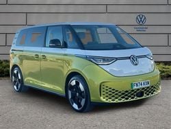 Candy white / lime yellow Used 2024 VW ID. Buzz Pro MPV | £35,485 (Expensive)