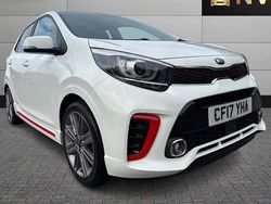 White Used 2017 Kia Picanto GT-Line Hatchback | £6,495 (Fair price)