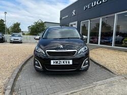 Black Used 2021 Peugeot 108 Collection Hatchback | £8,995 (Fair price)
