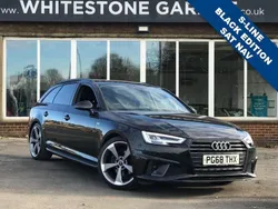 Black Used 2019 Audi A4 Black Edition Estate | £18,500 (Fair price)