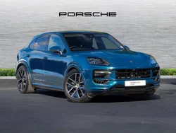 Montego blue metallic Used 2024 Porsche Cayenne SUV | £78,990 (Expensive)