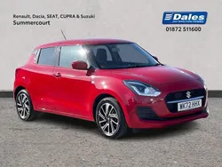 Fervent red Used 2022 Suzuki Swift SZ-L Hatchback | £10,750 (Fair price)