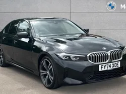 Black sapphire Used 2024 BMW 320 M Sport Sedan | £31,643 (Fair price)