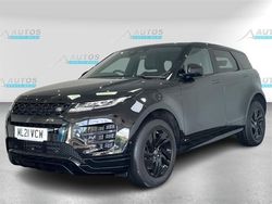 Black Used 2021 Land Rover Range Rover evoque R-Dynamic SUV | £23,000 (Fair price)