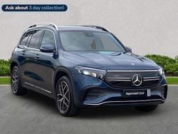 Blue Used 2022 Mercedes EQB350 AMG Line Premium SUV | £28,450 (Fair price)