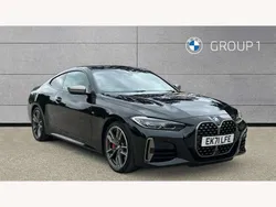 Black Used 2021 BMW M440 Comfort Edition Sedan | £27,995