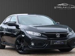 Black Used 2018 Honda Civic SR Hatchback | £10,489 (Fair price)