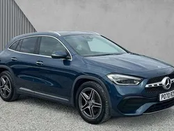 Denim blue metallic Used 2020 Mercedes GLA200 AMG Line Premium Plus SUV | £28,412 (Fair price)