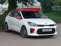 White Used 2018 Kia Rio Hatchback | £8,798 (Expensive)