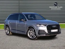 Silver Used 2020 Audi Q7 Black Edition SUV | £33,999 (Super price)
