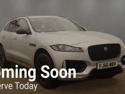 Silver Used 2016 Jaguar F-Pace R-Sport SUV | £16,799 (Fair price)