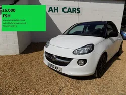 White Used 2015 Vauxhall Adam Glam Hatchback | £6,000 (Fair price)