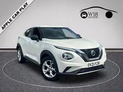 White Used 2021 Nissan Juke N-Connecta SUV | £11,750 (Fair price)