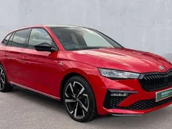Red Used 2025 Skoda Scala Monte Carlo Hatchback | £21,598 (Fair price)