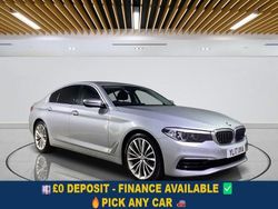 Silver Used 2017 BMW 520 Comfort Edition Sedan | £14,899 (Good price)