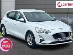 White Used 2020 Ford Focus Zetec Hatchback | £11,750 (Good price)