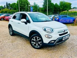 White Used 2016 Fiat 500X Cross SUV | £6,495 (Fair price)