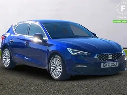 Blue Used 2021 Seat Leon XCELLENCE Hatchback | £13,899 (Fair price)
