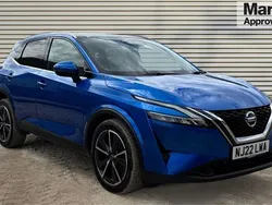 Blue Used 2022 Nissan Qashqai Tekna SUV | £19,850 (Fair price)