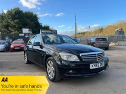 Black Used 2009 Mercedes C180 SE Sedan | £2,990 (Fair price)