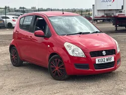 Red Used 2012 Suzuki Splash Hatchback | £885 (Good price)