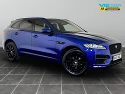 Blue Used 2017 Jaguar F-Pace R-Sport SUV | £16,995 (Good price)