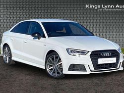 White Used 2018 Audi A3 Black Edition Sedan | £15,762 (Fair price)