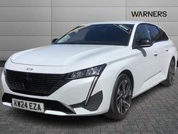 White Used 2024 Peugeot 308 Allure Estate | £19,495 (Fair price)