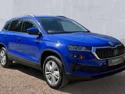 Energy blue Used 2025 Skoda Karoq SE Drive SUV | £22,389 (Fair price)
