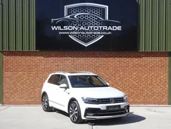 White Used 2018 VW Tiguan R-line SUV | £18,290 (Fair price)