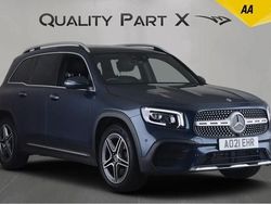 Blue Used 2021 Mercedes GLB220 AMG Line Premium SUV | £22,070 (Good price)
