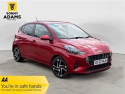 Red Used 2022 Hyundai i10 Premium Hatchback | £11,490 (Fair price)