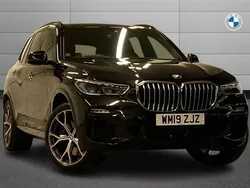 Black sapphire Used 2019 BMW X5 M Sport SUV | £40,000 (Fair price)