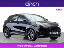 Black Used 2022 Ford Puma ST-Line SUV | £15,149 (Fair price)