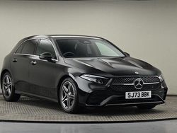 Cosmos black metallic finish Used 2023 Mercedes A180 Executive Hatchback | £22,300 (Fair price)