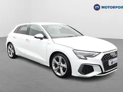 White Used 2022 Audi A3 S-Line Hatchback | £22,499 (Fair price)