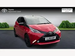 Red Used 2018 Toyota Aygo X-cite Hatchback | £8,178 (Fair price)