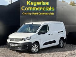 White Used 2022 Peugeot Partner Premium Van | £10,490 (A bit pricey)