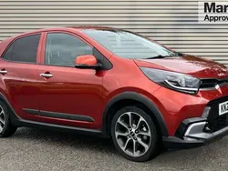 Orange Used 2023 Kia Picanto X-Line Hatchback | £15,590 (Fair price)
