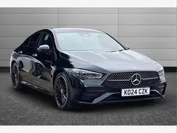 Cosmos black Used 2024 Mercedes CLA220 AMG Line Premium Plus Sedan | £32,981 (Fair price)