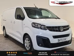 White Used 2022 Vauxhall Vivaro Sportive Van | £13,990 (Fair price)
