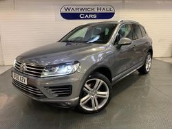 Grey Used 2016 VW Touareg R-line Plus SUV | £14,795 (Expensive)