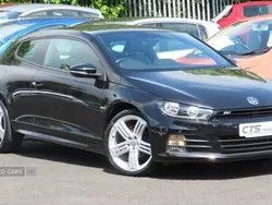 Black Used 2016 VW Scirocco R-line Coupe | £8,975 (Good price)