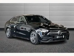 Black Used 2024 Mercedes C200 AMG line Sedan | £33,995 (A bit pricey)