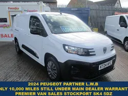White Used 2024 Peugeot Partner S MPV | £14,500 (Fair price)