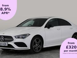 White Used 2022 Mercedes CLA250e AMG line Sedan | £23,500 (Good price)