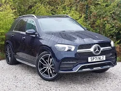 Blue Used 2021 Mercedes GLE400 AMG line SUV | £40,998 (Fair price)